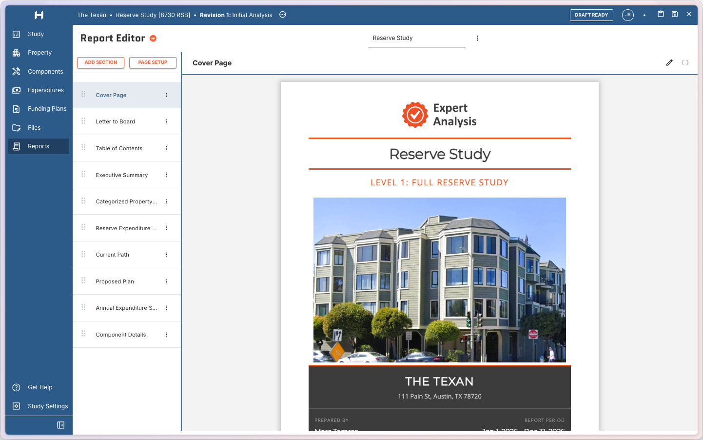 Create, brand and edit reports